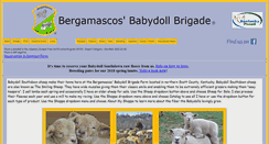 Desktop Screenshot of bergamascosbabydollbrigade.com